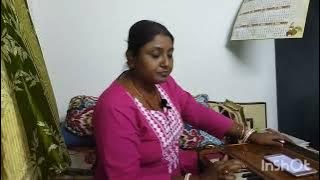 Amar praner Manush Ache Prane|| Sangeet tutorial class|| Rabindra Sangeet || Susmita Mitra .