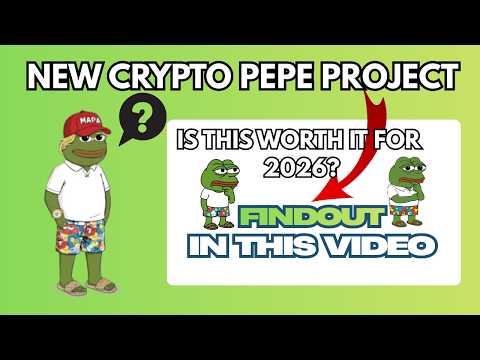 NEW PEPE PROJECT LAUNCHED || IS THIS BEST FOR 2026 ?