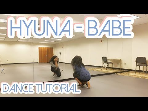 HyunA(현아) - '베베 (BABE)' DANCE TUTORIAL