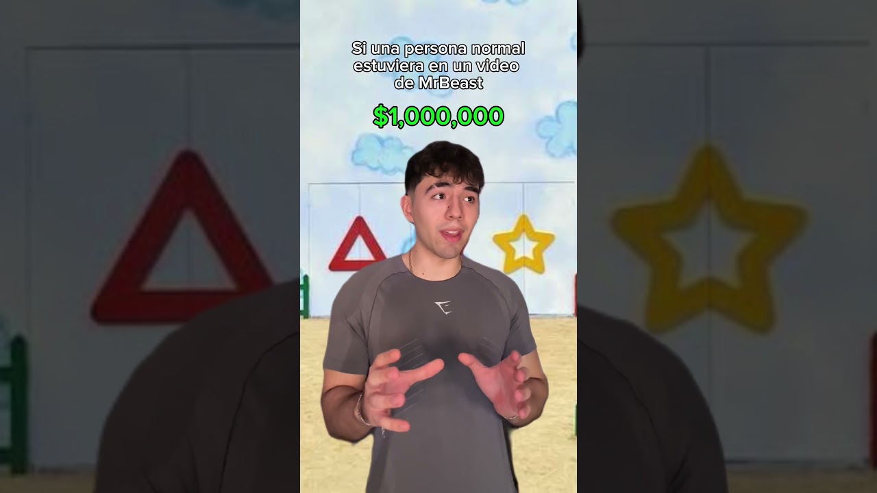 Yo si estuviera en un video de MrBeast