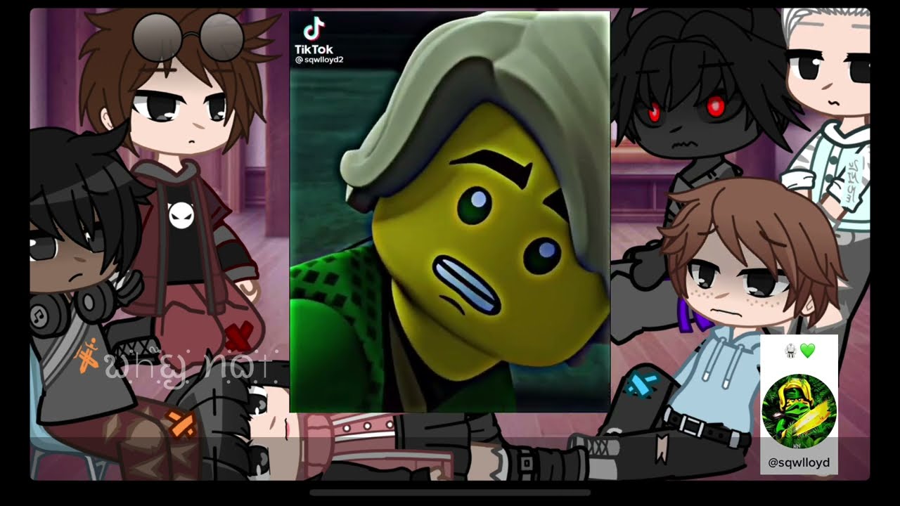 Past Ninja react to Lloyd Angst +Garmadon | Only Part