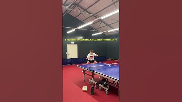Quickly Improve your backhand block 💪🏓