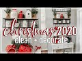 CHRISTMAS CLEAN AND DECORATE WITH ME | CLEANING MOTIVATION | CHRISTMAS DECORATING IDEAS 2020