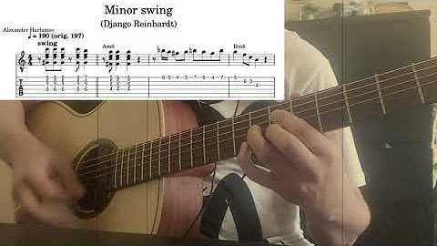 "Minor swing" by Django Reinhardt, with TABs