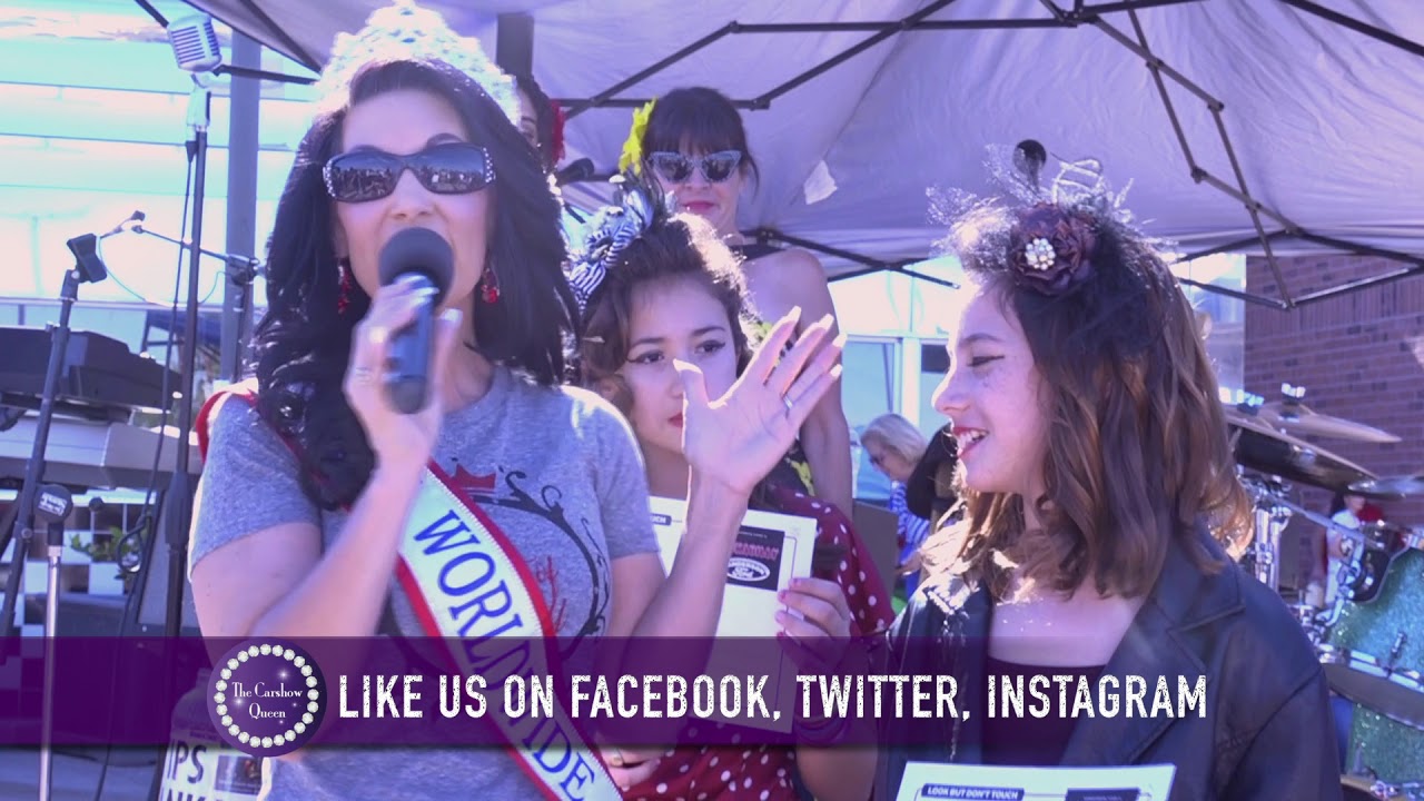 Pin Up Contest Sanderson Ford's Rockabilly Car Show 2017 YouTube