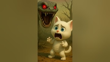 Mèo con cứu anh trai thoát khỏi con ma đầu trọc #shorts #cat #ai #meow #meo 2k