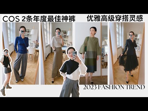 2条最值得入手COS神裤|FALL FASHION FAVORITES | Best COS Pants 2023 | 日常穿搭灵感 + 购物分享 |2023秋冬穿搭趋势|优雅高級感穿搭@2lezi