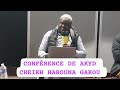 Confrence par lassociation akyd par la voix de cheikh harouna gakou samedi 27042024 soninkara