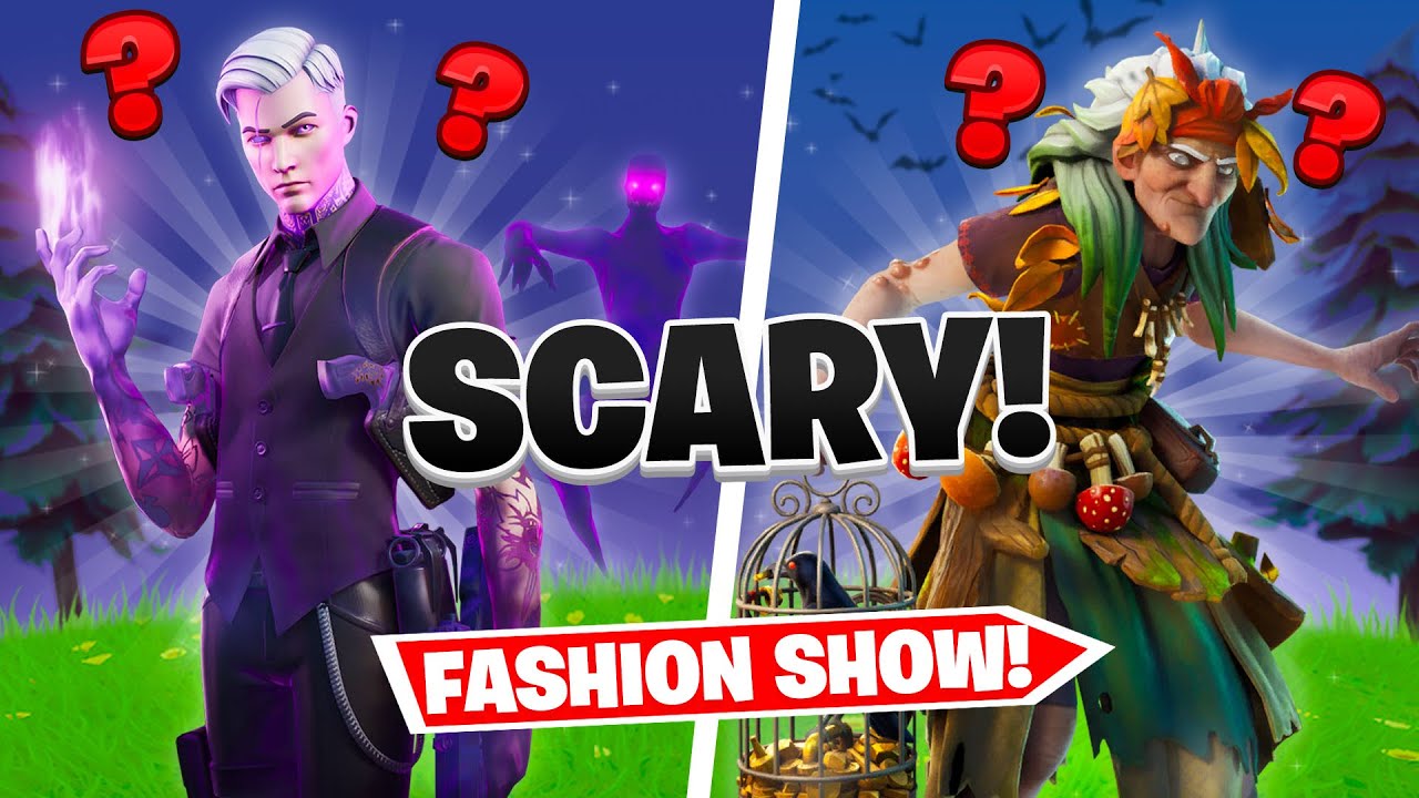*HALLOWEEN* Fortnite fashion show! Scariest skins WIN... YouTube
