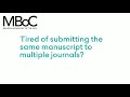 Four ways to submit to mboc overview