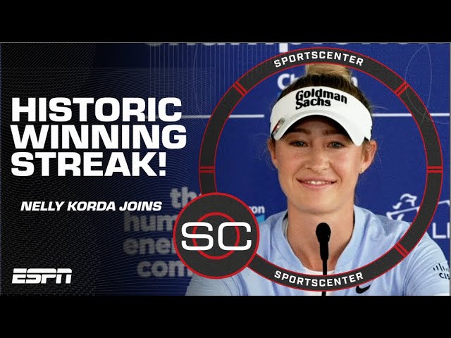 Nelly Korda’s approach as she eyes FIFTH-STRAIGHT tournament win 🏆 | SportsCenter