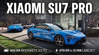 2026 Xiaomi SU7 erhält frühe Modellpflege mit 800-Volt-Technik