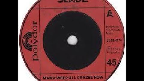 Slade Mama Weer All Crazee Now  Lyrics