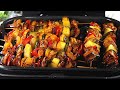 NINJA FOODI XL GRILL DEMO - GRILLED CHICKEN KEBABS