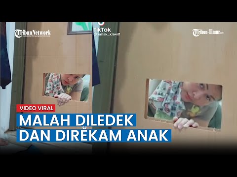 Emak-emak Terkunci di Kamar Mandi Malah Diledek dan Direkam Anak, Videonya Viral