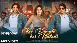 Stardom Song : Koi Baaghi | Aryan Khan | Shahrukh Khan | Rasha Thadani | Stardom Web series