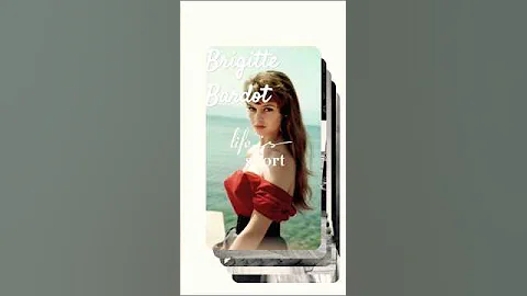 Brigitte Bardot Happy 90th Birthday #brigettebardot #classicmoviestars #shorts