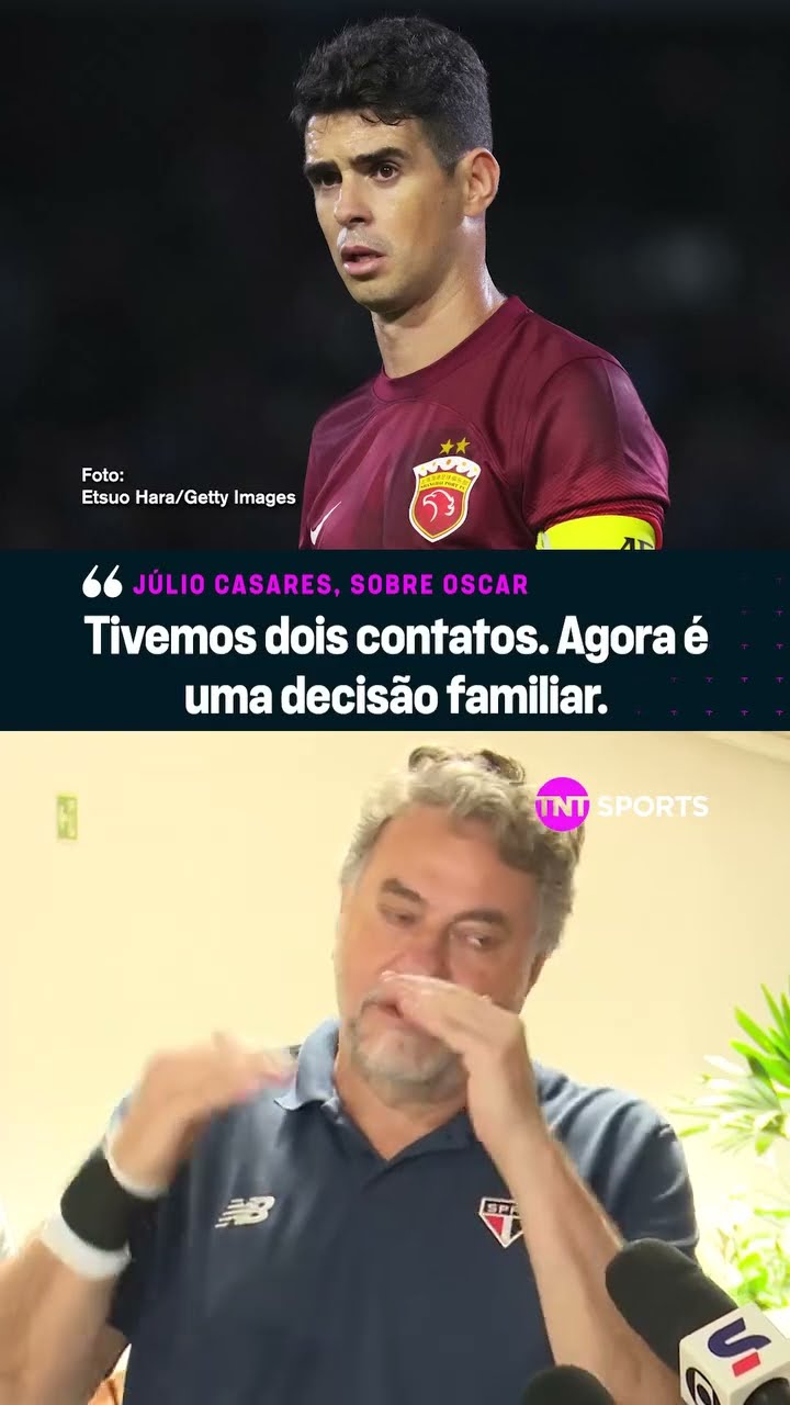 OSCAR NO SÃO PAULO? ? Não está tão fácil assim segundo o presidente do clube… #shorts