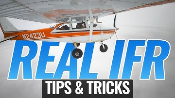 CFI Flying Real IFR + Tips & Tricks