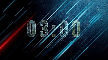 3 MINUTOS CONTADOR REGRESIVO para tus clases online |  Cuenta Atrás 3 Minutos - Countdown