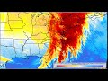 GOES-16 Satellite December 24th - 25th, 2020 Severe Storms, Rain, Snow, Wind