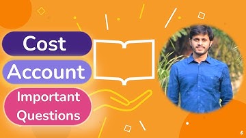 Cost Accounting Important Questions | MCQ |  DDU Gorakhpur | B.Com