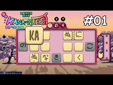 Kana Quest - Gameplay Walkthrough - World #01 (Nintendo Switch, 1080p 60fps)