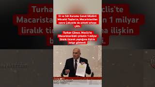 Et Ve Süt Kurumu Genel Müdürü Mücahit Taylanın, Macaristandan Şfet Ündem