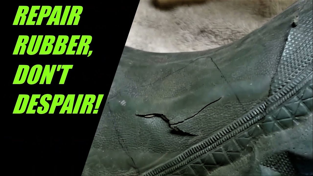 How To: Repair Rubber Boots - ManMadeDIY