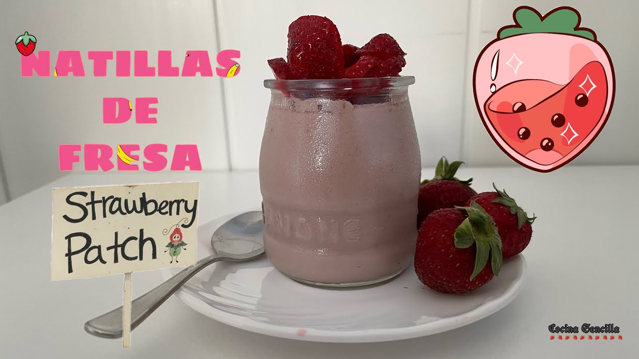 NATILLAS de FRESA | Thermomix 🍓😋