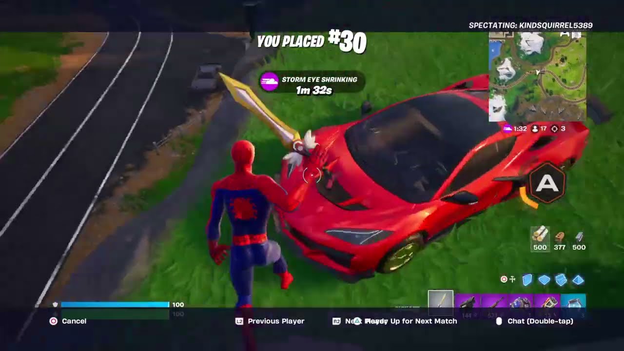 Fortnite KindSquireel5389 Force Steven_T_Giraffe Off A Cliff Canyon Crossing