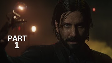 Alan Wake 2 PS5 Walkthrough Gameplay Part 1 - INTRO (Full Game)