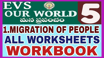 5th class evs work sheets Migration of people 5th class  Evs work sheets Answers