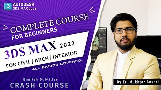 Complete 3DS MAX 2023 Course  For Beginners [ CRASH COURSE ] CIVIL / ARCH / INTERIOR screenshot 2