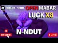 🎣 LIVE ROBLOX FISH IT – FREE LUCK x8!