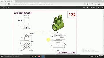 #Solidworks tutorials| 3D part modelling practice in Solidworks #