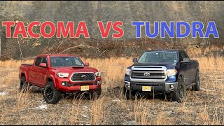 2019 Toyota Tacoma TRD Sport Long Bed VS 2014 Toyota Tundra TRD Off Road 4x4 - Rock Hill Climbing