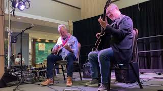 Rodney Jones & Barry Greene at The Rocky Mountain Archtop Festival playing Blues in Bb