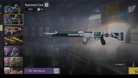 Hypersonic Crate 1cp 1crate in COD MOBILE I