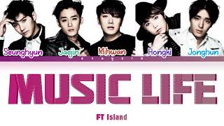 FT Island Music Life Color Code Lyrics Rom English Indonesia Trans