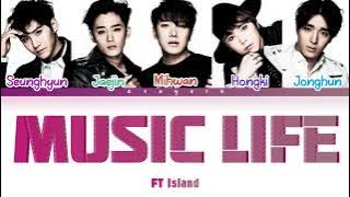 FT Island Music Life Color Code Lyrics Rom English Indonesia Trans