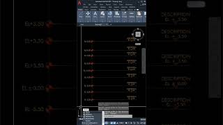 Automatic Elevation in AutoCAD #jcadd #autocad #autocadtips