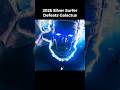 Silver Surfer Defeats Galactus vs 2007 Silver Surfer Defeats Galactus 💀#marvel #fantastic4 #shorts