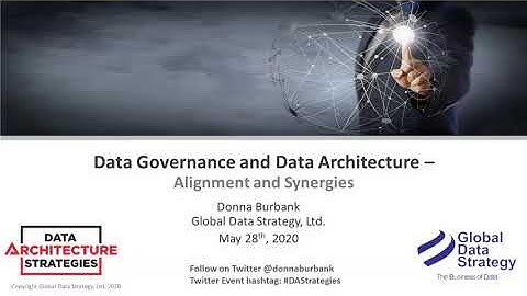DAS Webinar: Data Governance and Data Architecture – Alignment and Synergies