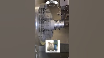 CNC, CNC TURNING, CNC PROGRAMMING, G32 Cycle, Threading