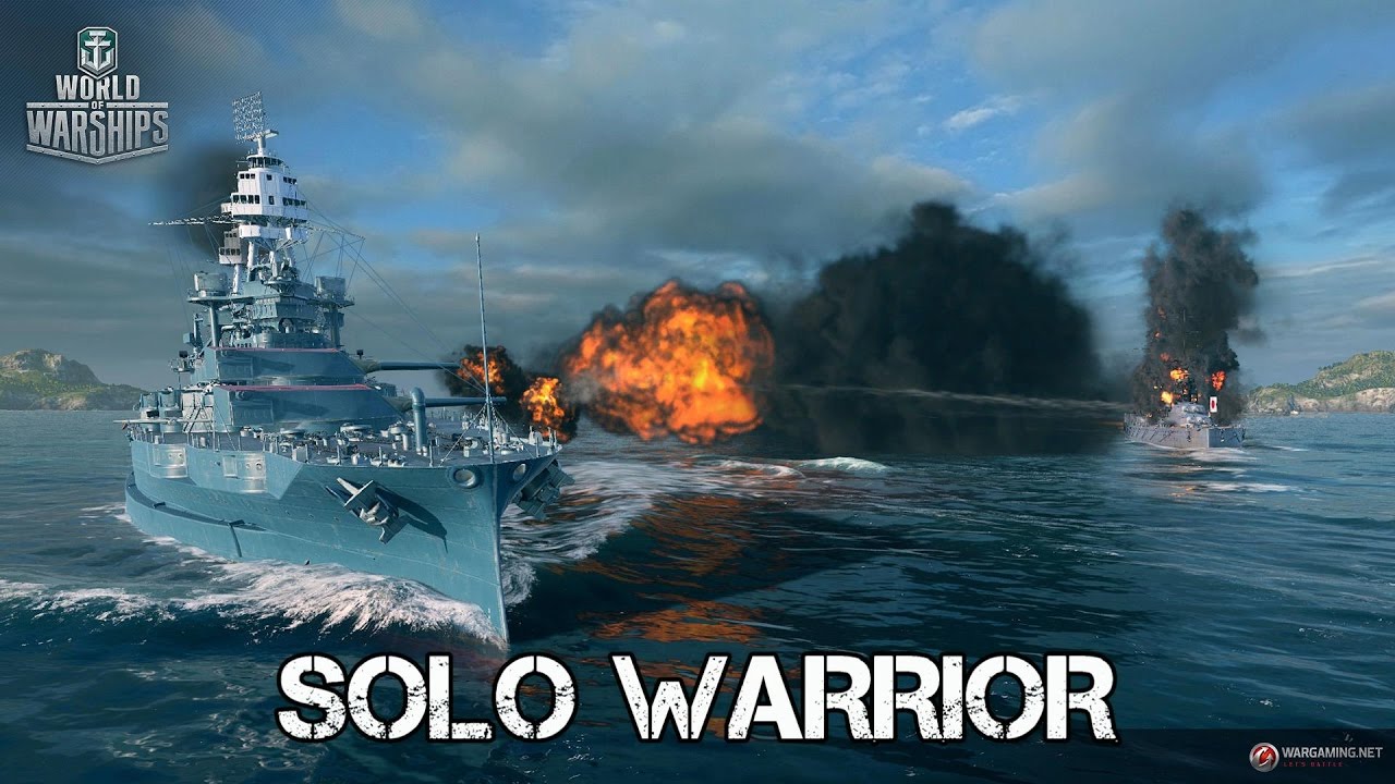 gaming logo World of Warships - Solo Warrior