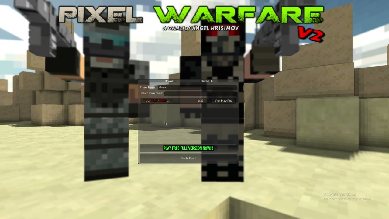 Pixel Warfare v2 Intro Music