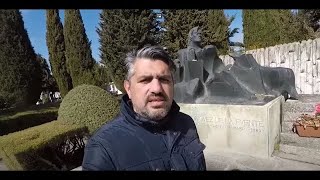 Visiting the TOMB of FELIX RODRIGUEZ DE LA FUENTE, his village Poza de la Sal and his birthplace