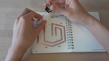 Working with Copper Tape and Paper to Craft Circuits