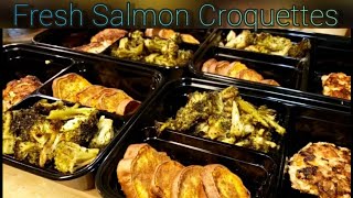 💥Fresh Salmon Croquettes | Meal Prep💥